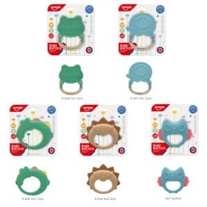 5 Types Baby Rattle Sets Teether Rattles Toys